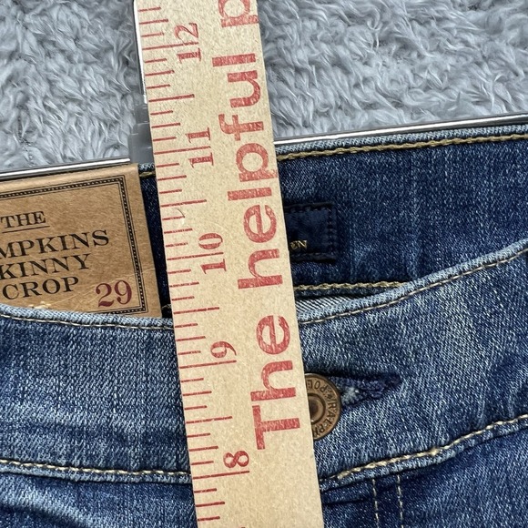 Polo Ralph Lauren Womens Jeans Blue Size 29 Tompkins Skinny Ankle Cropped Preppy - Picture 16 of 16